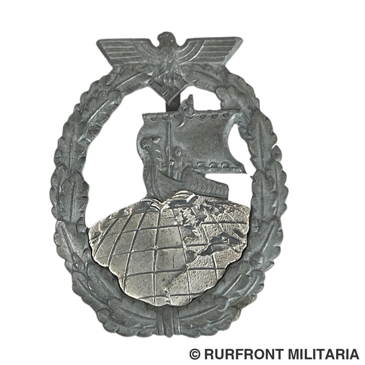 Kriegsmarine Hilfskreuzer Abzeichen Zink Steinhauer & Lück