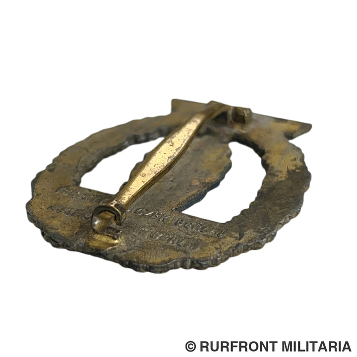 Kriegsmarine Minensucher Abzeichen Schwerin Zink