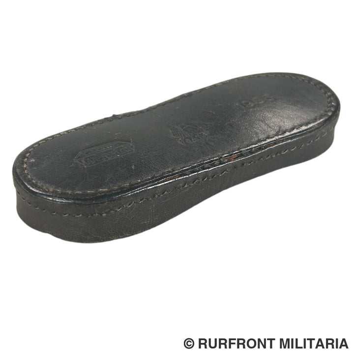 Leather dienstglas lens cover Leitz Wetzlar 1936