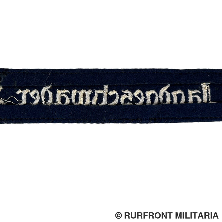 Luftwaffe Ärmelband/Cuff Title Jagdgeschwader Udet