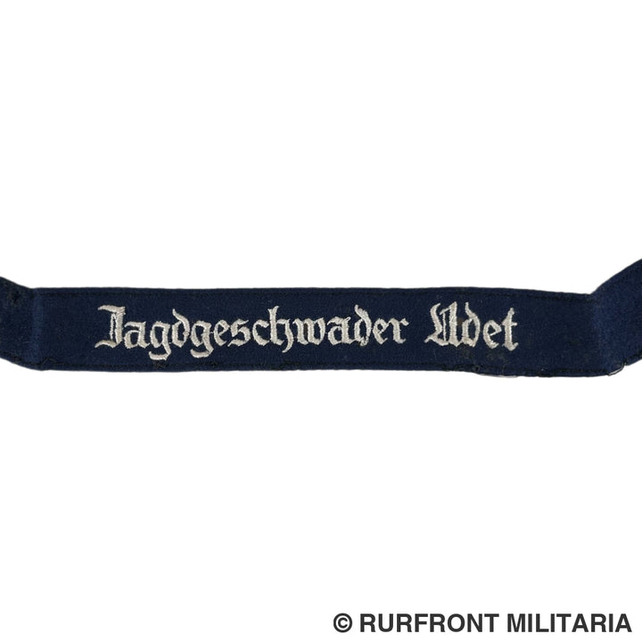 Luftwaffe Ärmelband/Cuff Title Jagdgeschwader Udet