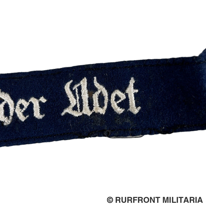 Luftwaffe Ärmelband/Cuff Title Jagdgeschwader Udet