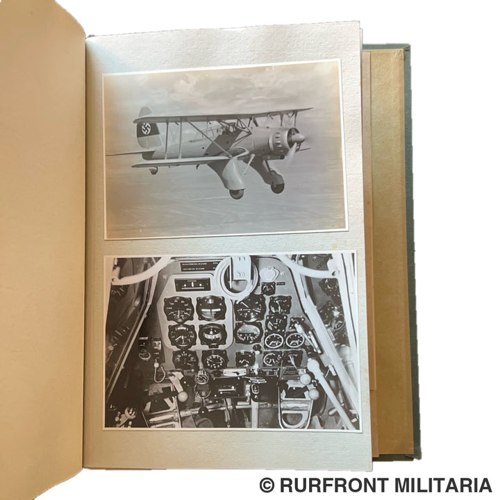 Luftwaffe Arado AR95 presentatieboek 1938 ultra zeldzaam!