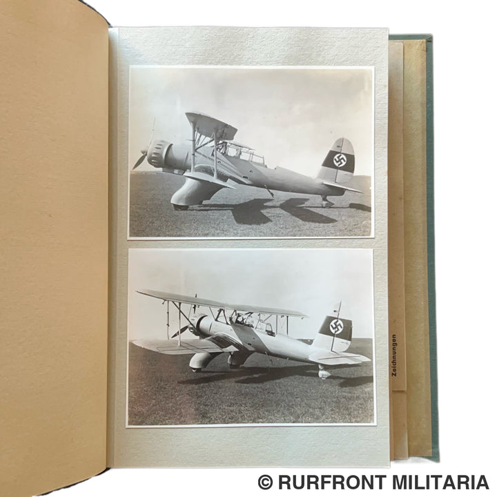 Luftwaffe Arado AR95 presentatieboek 1938 ultra zeldzaam!