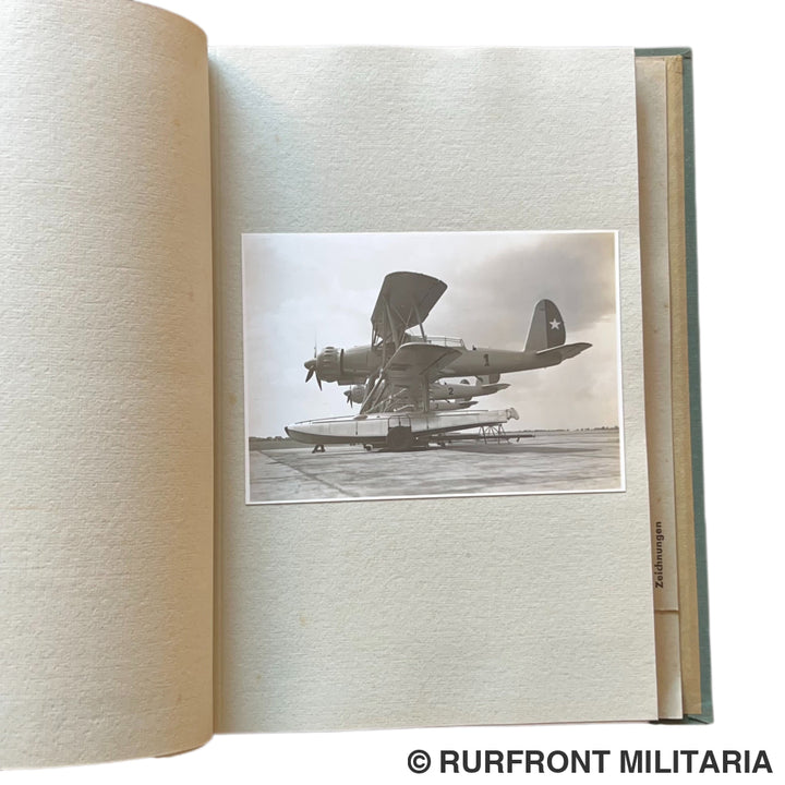 Luftwaffe Arado AR95 presentatieboek 1938 ultra zeldzaam!