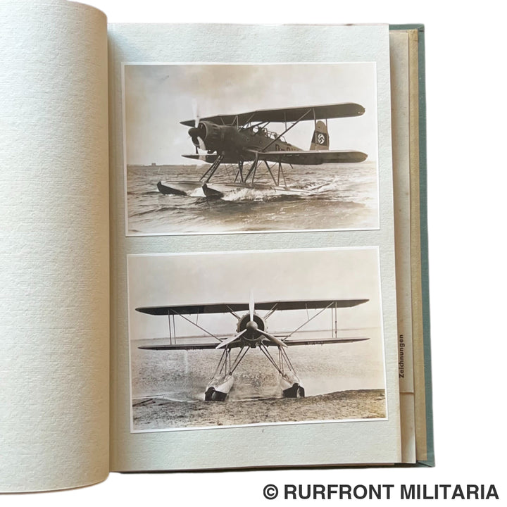 Luftwaffe Arado AR95 presentatieboek 1938 ultra zeldzaam!