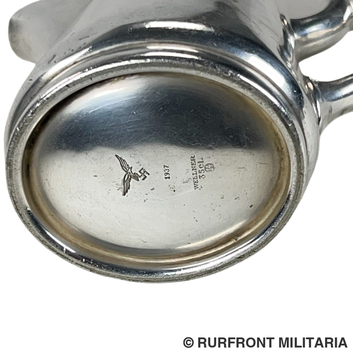 Luftwaffe Offizierskasino Milchkännchen – Wellner 1937