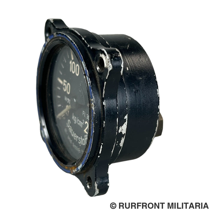 Luftwaffe Sauerstoffdruckmesser FL 30496