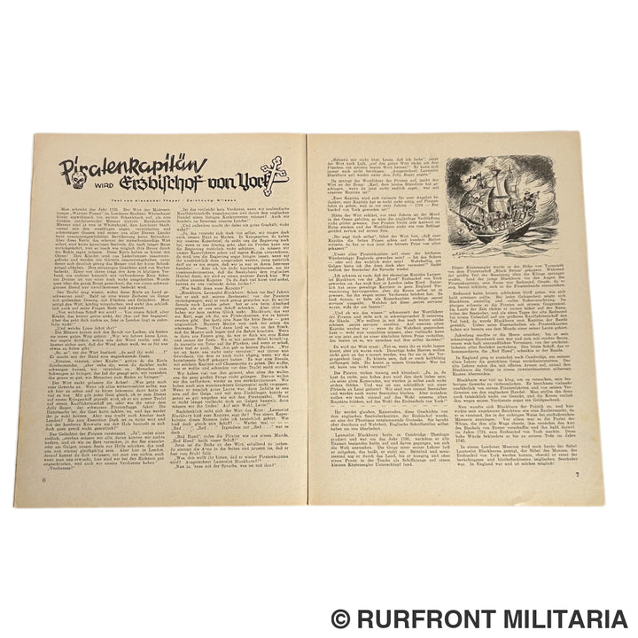 Marine Frontzeitschrift Die Heulboje Nr1 1944