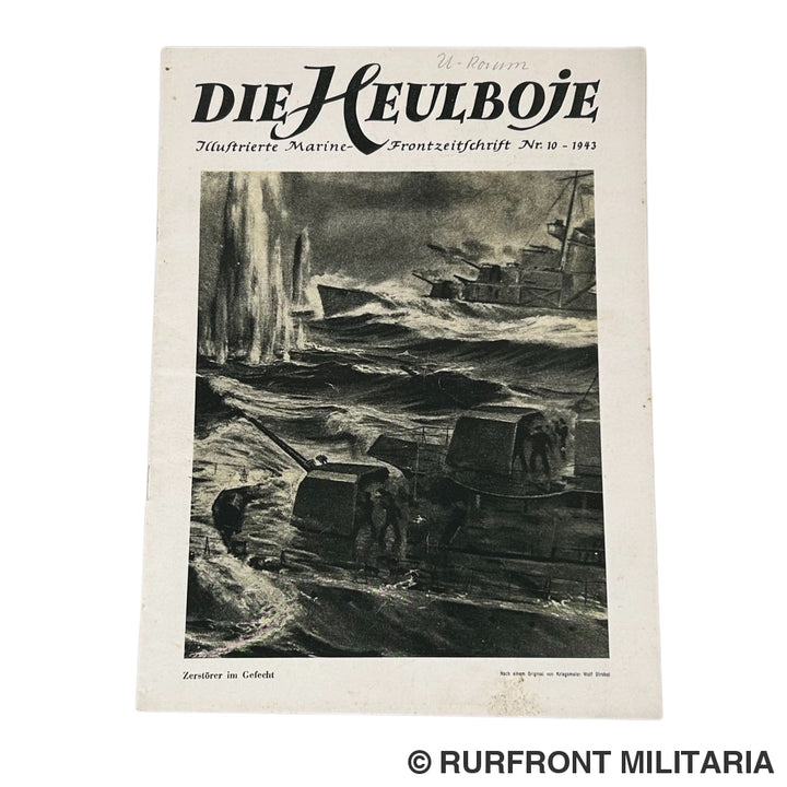 Marine Frontzeitschrift Die Heulboje Nr10 1943
