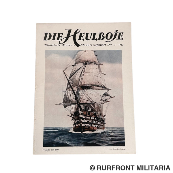 Marine Frontzeitschrift Die Heulboje Nr11 1942