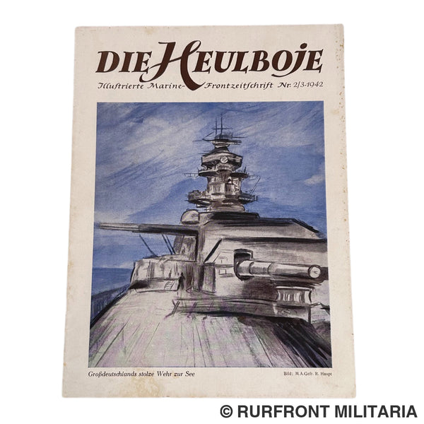 Marine Frontzeitschrift Die Heulboje Nr2/3 1942