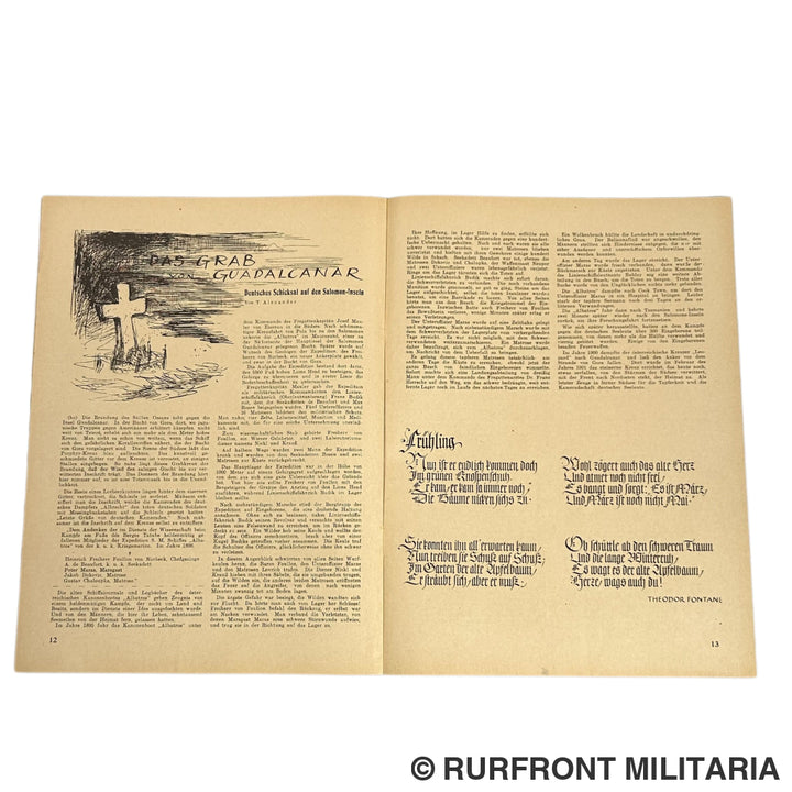 Marine Frontzeitschrift Die Heulboje Nr3 1943