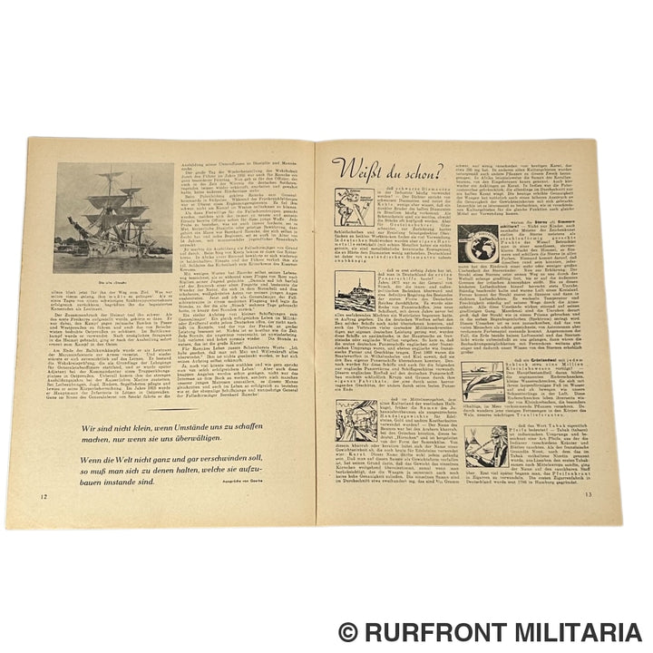 Marine Frontzeitschrift Die Heulboje Nr3 1944