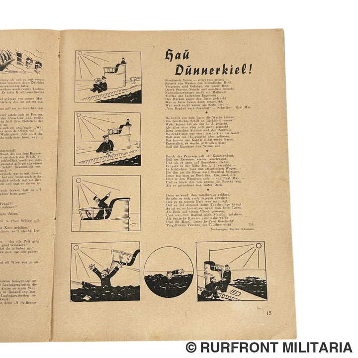 Marine Frontzeitschrift Die Heulboje Nr9 1942