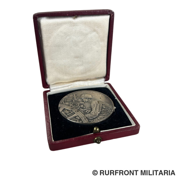 Medaille reichwehr Preisrichten 1922 Artillerie Regiment 4 in Etui