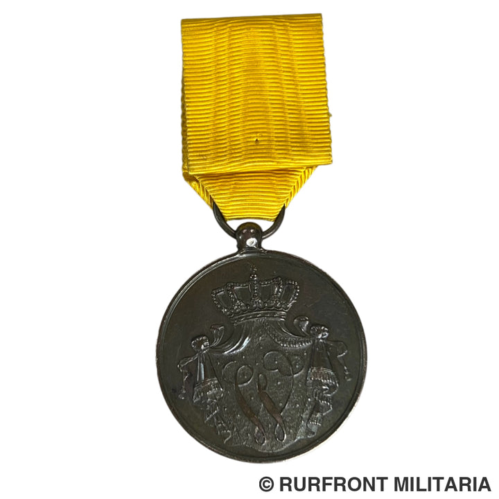 Medaille voor Langdurige Trouwe Dienst Koninklijke Marine in brons 36MM