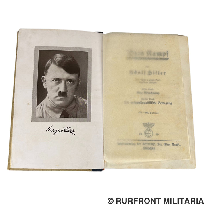 Mein kampf hochzeitsausgabe stad Stellichte Fallinbostel 1939