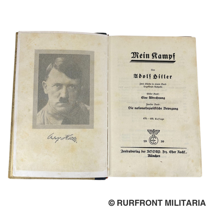 Mein kampf hochzeitsausgabe stad Stellichte Fallinbostel 1939