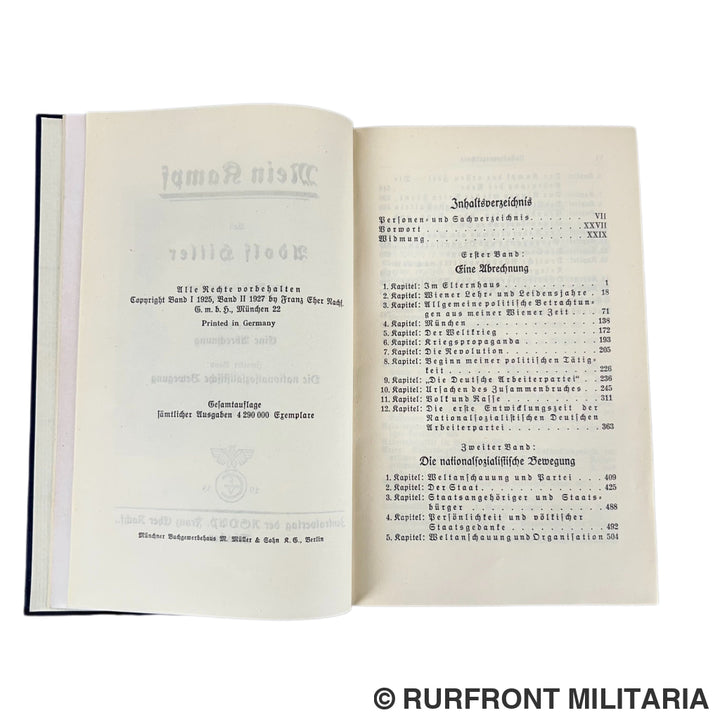 Mein Kampf Volksausgabe 1938