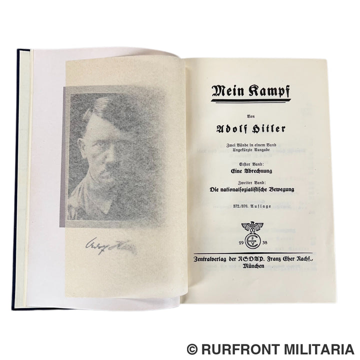 Mein Kampf Volksausgabe 1938