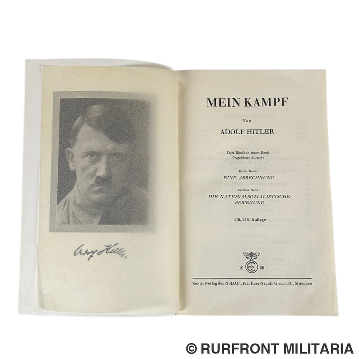 Mein kampf volksausgabe 1939