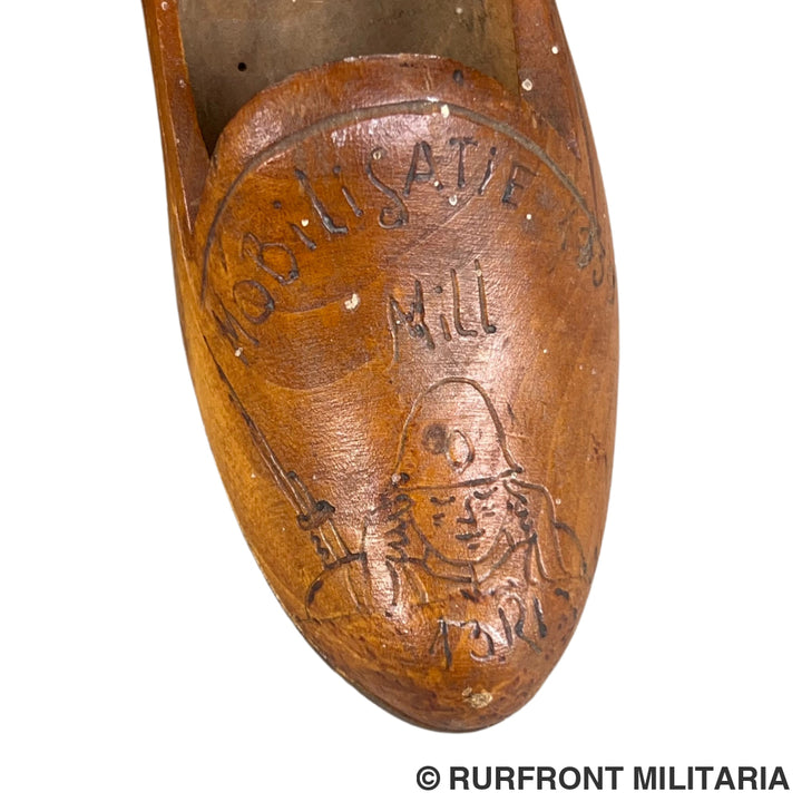 Mobilisatie klompjes 1939 Mill 13. Regiment infanterie