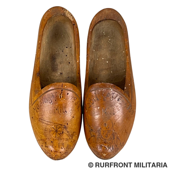 Mobilisatie klompjes 1939 Mill 13. Regiment infanterie