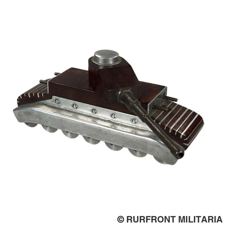 Modeltank met Widmung weihnachten 1944