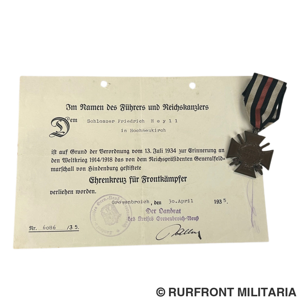 oorkondeset-met-medailles-wo1- oorkondeset-met-medailles-wo1-