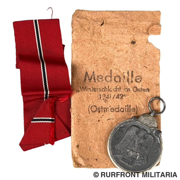 Ostmedaille met zakje Carl Poellath