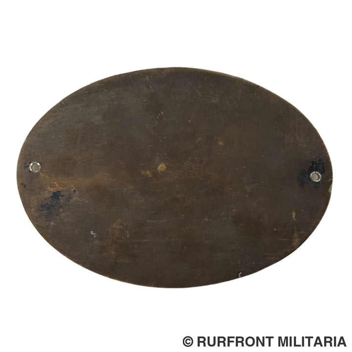 Plaquette DDAC Vierte Skagerrak Gedenkfahrt 1937