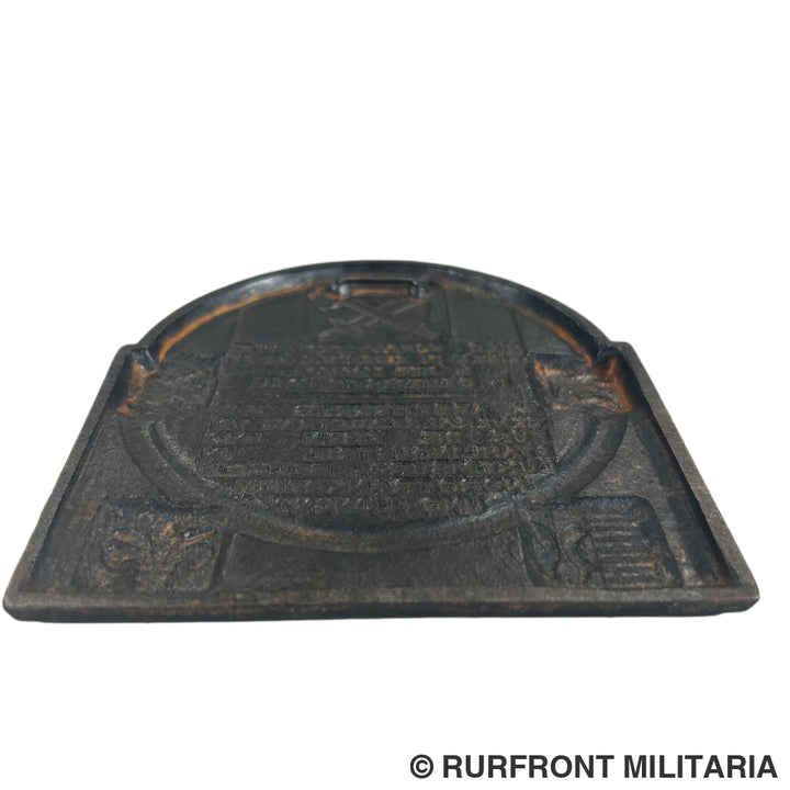 Plaquette Hier schafften wir Eisen 1940-1941