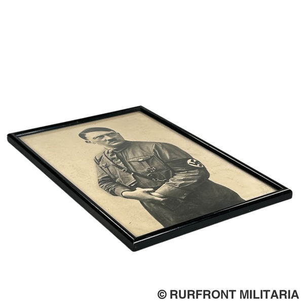 Portrait adolf hitler in original frame – Rurfront Militaria