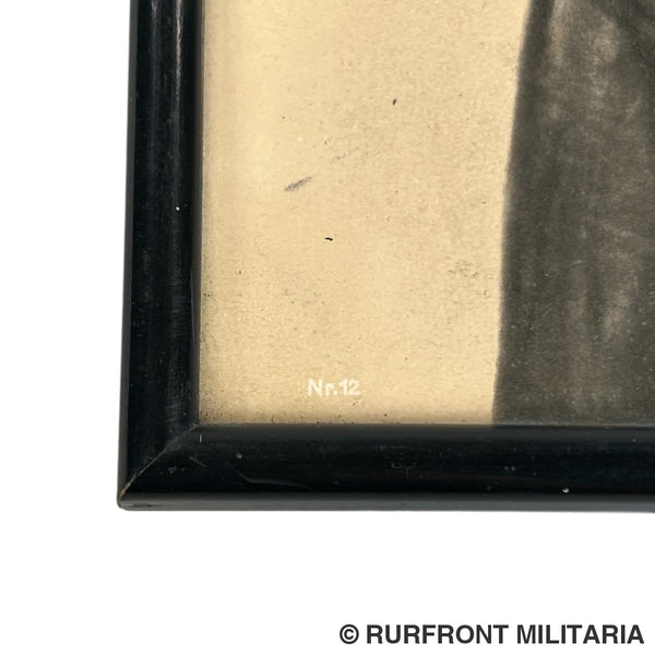 Portrait adolf hitler in original frame – Rurfront Militaria