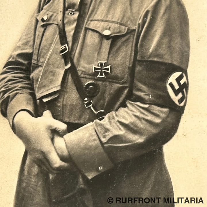 Portret Adolf Hitler In Originele Lijst