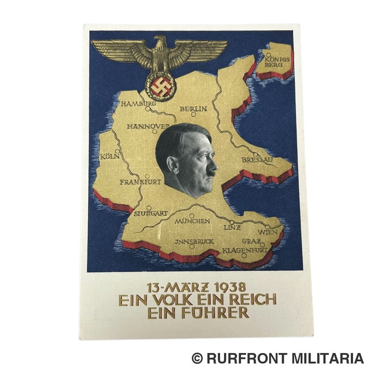 Postkarte 13.März 1938