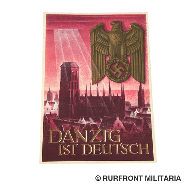 Postkarte Danzig Ist Deutsch