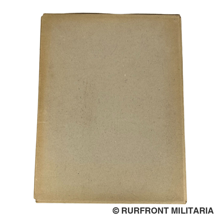 Sammelalbum Adolf Hitler met omslag en kartonnen hoes in unieke staat.