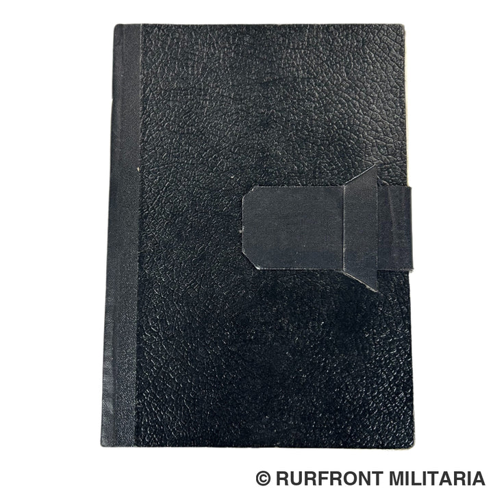 Schiffs Attest Duisburg-Ruhrort 1940