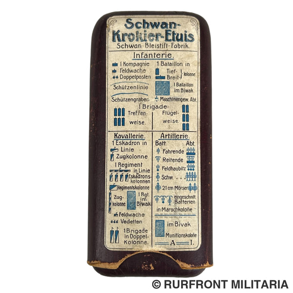 Schwan Krokier Etui