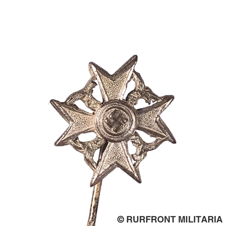 Spanienkreuz Miniatuur Zilver 16 Mm.