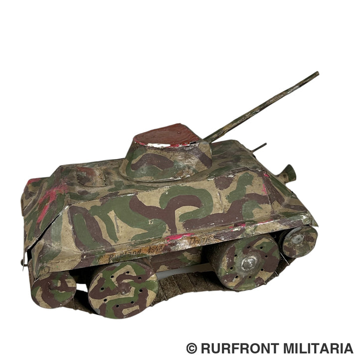 Tankmodel Gemaakt Te Rusland 1943