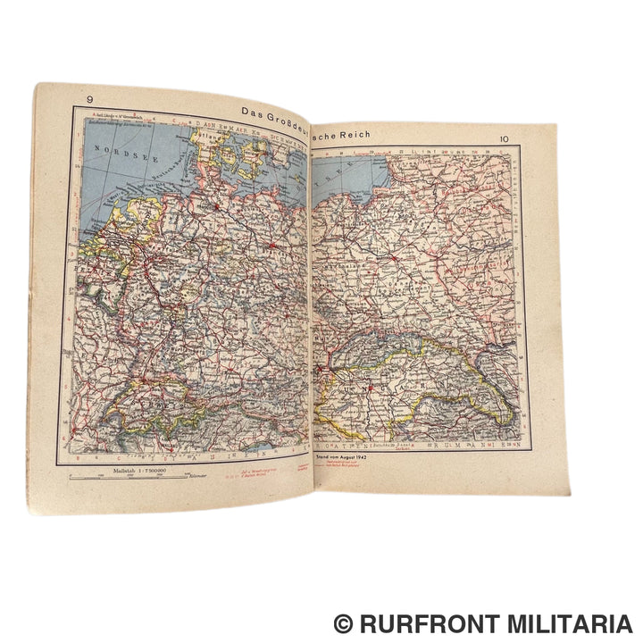 Taschen-Welt-Atlas Der Luftwaffe 1942