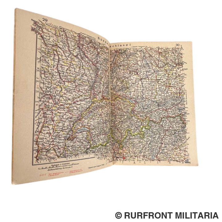 Taschen-Welt-Atlas Der Luftwaffe 1942