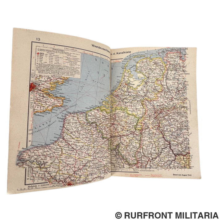 Taschen-Welt-Atlas Der Luftwaffe 1942