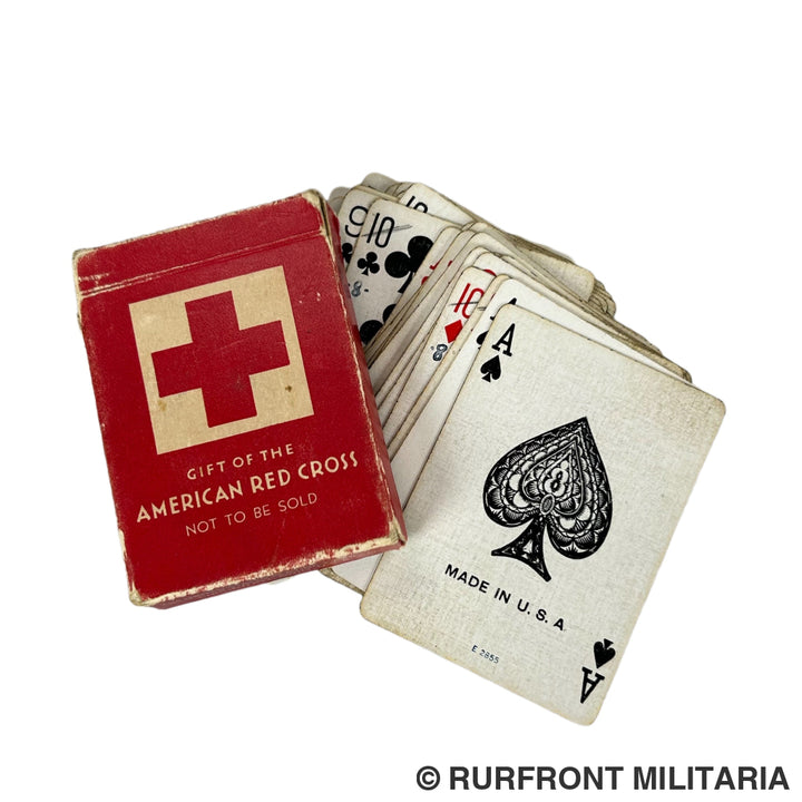 U.S. American red cross speelkaarten set 1943