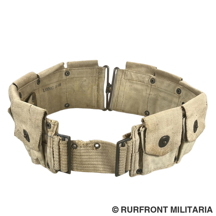 U.S. M1910 Dismounted Infantry Cartridge Belt (WWI - 1918)