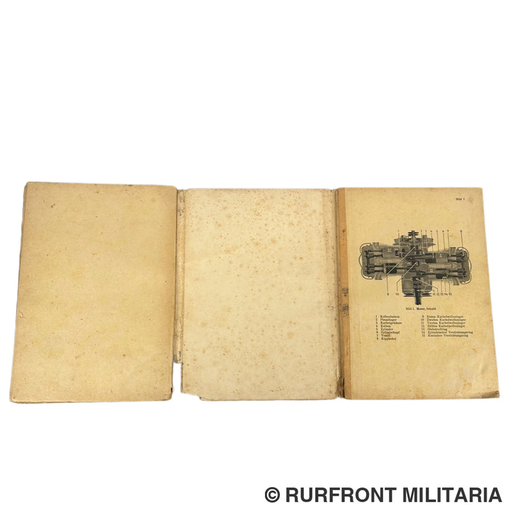 VW Typ 82 Kubelwagen Manual 1943 Volkswagen Kundendienst Very Rare!