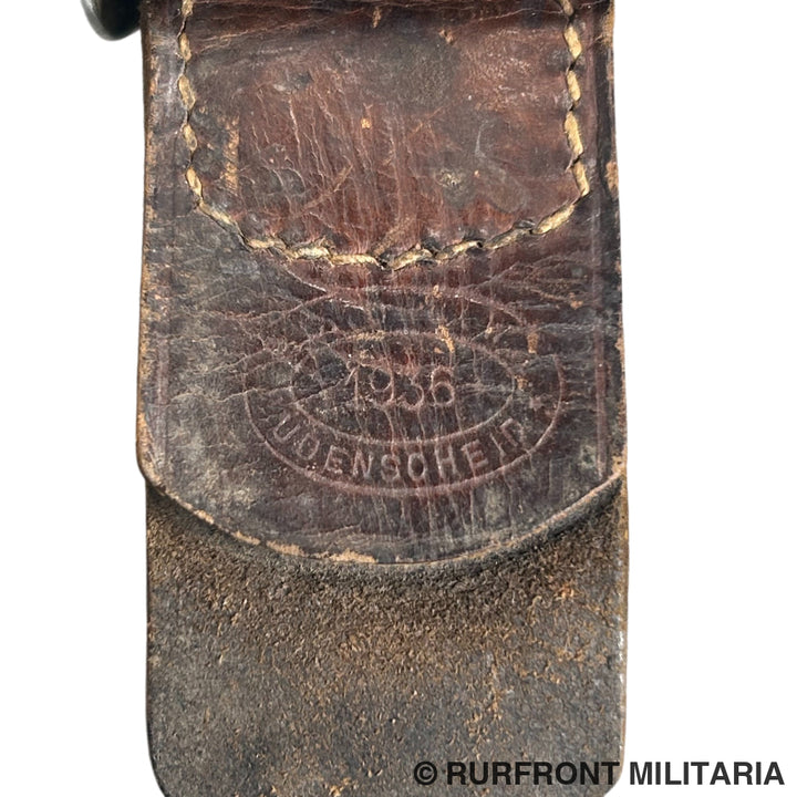 Wehrmacht Alu koppelslot P.C. Turck W.w.c 1936